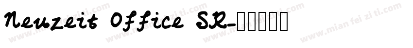 Neuzeit Office SR字体转换